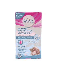 Veet Hair Removal Wax Strips Sensitive Skin Bikini & Underarm 20P