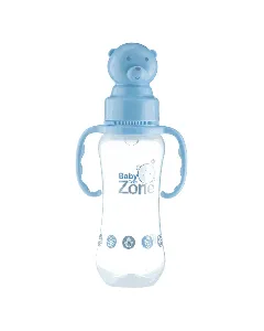 Baby Zone Feeding Handled Plastic Bottle With Cover 250 Ml 8515