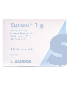 Curam 1 Gm Tablet 14P