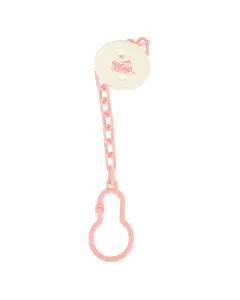 Baby Zone Pacifier With Chain White 8176