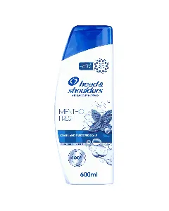 Head & Shoulders Hair Shampoo Fresh Natural Menthol 700/600 Ml
