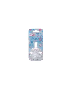 Baby Zone Silicone Nipple 2Pcs Wide Neck S Size 8239