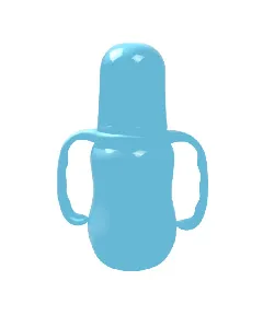 Baby Zone Feeding Plastic Bottle Moving Handle 120 Ml 8531