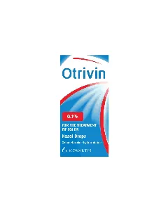 Otrivin 0.1% Nasal Drop 10 Ml