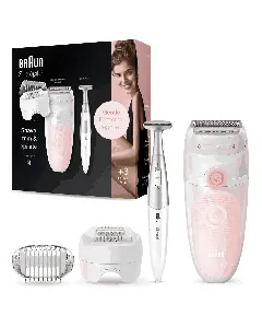 Braun Silk Epil 5 Legs&Body&Face+4Accessories 5391/5363 Ses 5-820