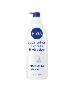 Nivea Body Lotion Express Hydration Fast Absorbing Normal To Dry Skin 400 Ml
