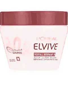 Elvive Hair Mask Total Repair Damaged Hair White 300 Ml