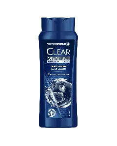 Clear Hair Shampoo Men Deep Cleanse Activated Charcoal And Mint 600 / 700 Ml