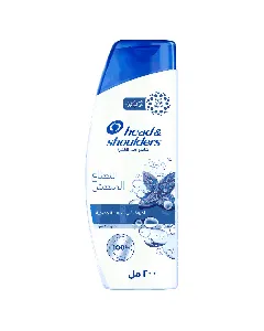 Head & Shoulders Hair Shampoo Fresh Menthol 200 /190 Ml