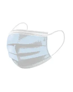 Face Mask Ear Loop 3 Layers Blue 50 P * 40 C