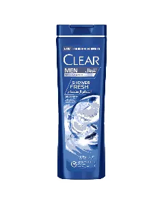Clear Hair Shampoo Men Shower Fresh Green Tea And Ginseng 200 Ml
