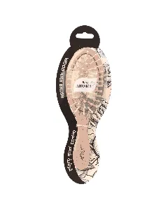 Rose Aroma Hair Brush Wooden Small 4713