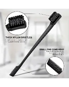 Rose Aroma Hair Brush Black Small 4714