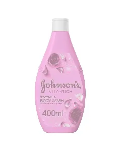 Johnson Vita-Rich Body Wash Rose Water 400 Ml