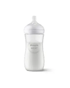 Avent Feeding Bottle Natural Plastic 330Ml