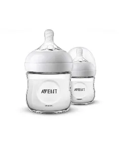 Avent Feeding Bottle Natural Plastic 125Ml * 2 P