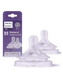 Avent Feeding Bootle Nipple Natural Teats 0 M+ 2P