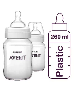 Avent Feeding Bottle Classic Pp Plastic 260 Ml *2 P