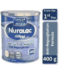 Nuralac Baby Milk Powder Ar (Anti Regritation) 400 Gm 12 C