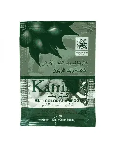Katrina Hair Color Shampoo Black 20 Ml 48 C
