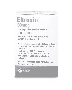 Eltroxin 50 Mcg Tablet 100P