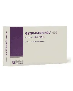 Gyno Candizol 400 Mg Vaginal Suppository 3P