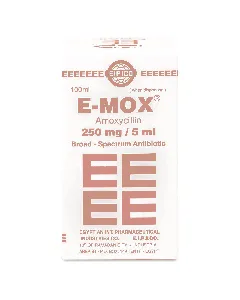 Emox 250 Mg/5 Ml Suspension 100 Ml