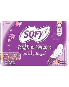 Sofy Feminine Napkine Soft Secure Slim Compressed Large 50+10*3C