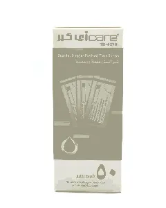 I Care Blood Sugar Test Strips 50P