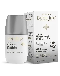 Beesline Deodorant Roll On Whitening Invisible 50 Ml