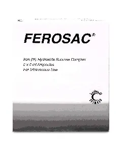 Ferosac 100 Mg Ampoule 5 Ml 5P 96 C