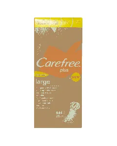 Carefree Female Napkins Plus Fresh Large 20 Pc 15C