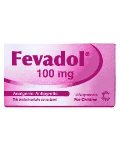 Fevadol 100 Mg Suppository 10P 96 C