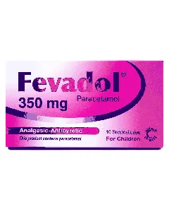 Fevadol 350 Mg Suppository 10P 96 C