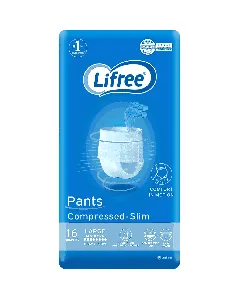 Lifree Adult Diaper Pants Jumbo Heavy Flow Large 16 *3 C