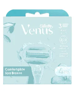 Gillette Venus Comfort Glide Spa Breeze Multi-Use Blade 4P