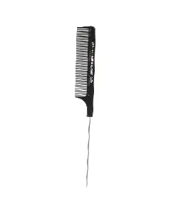 Stylist German Comb Black 21 Cm With Handle 0459