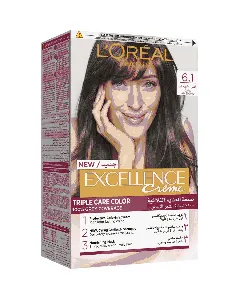 Loreal Hair Color Excellence Mouse Creme Dark Ash Blonde 6.1