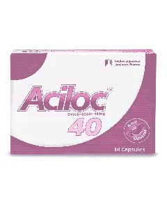 Aciloc 40 Mg Capsule 14P