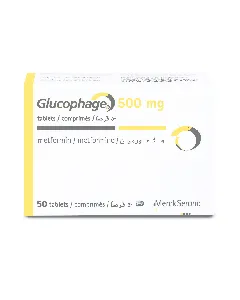 Glucophage 500 Mg Tablet 50P 25 C