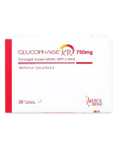 Glucophage Xr 750Mg Tablets 30P