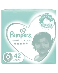 Pampers Baby Diapers Premium Care Giant (6) 42*2 C