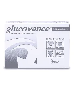 Glucovance 500/2.5 Mg Tablet 30P