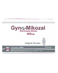 Gyno-Mikozal 400 Mg Vaginal Suppository 3P