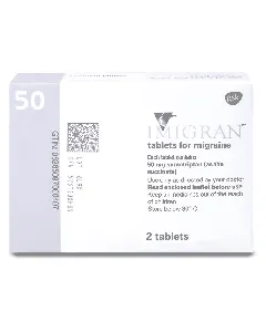 Imigran 50 Mg Tablet 2P