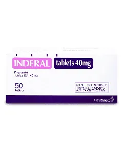 Inderal 40 Mg Tablet 50 P