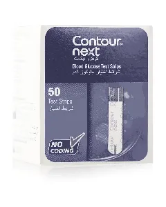 Contour Blood Glucose Monitor Strips Next 50P