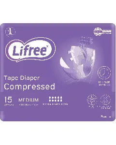 Lifree Adult Diaper Economy Medium 15*4 C