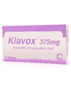 Klavox 375 Mg Tablet 20P 45 C