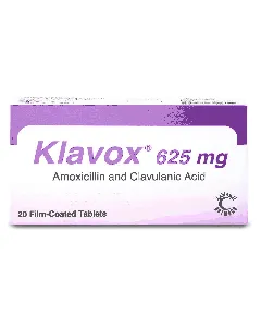 Klavox 625 Mg Tablet 20P 45 C